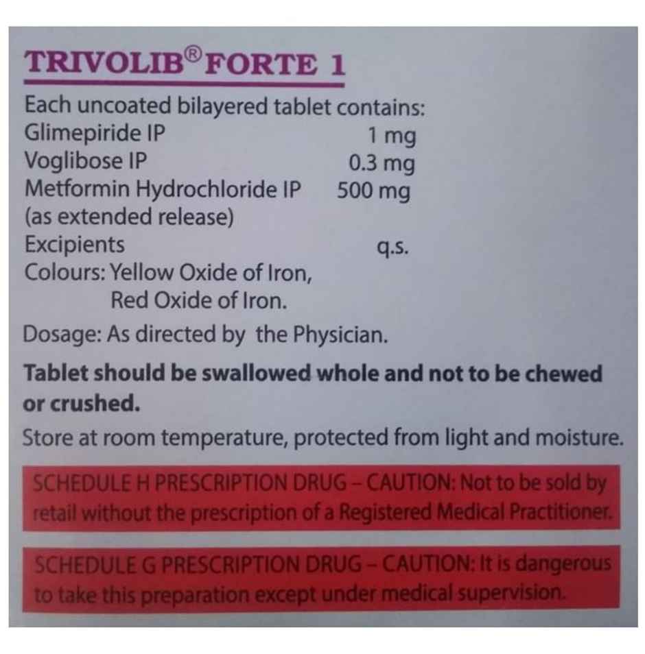 Trivolib Forte 1 Tablet ER