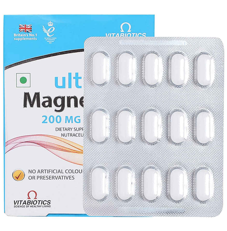 Ultra Magnesium 200mg Tablet