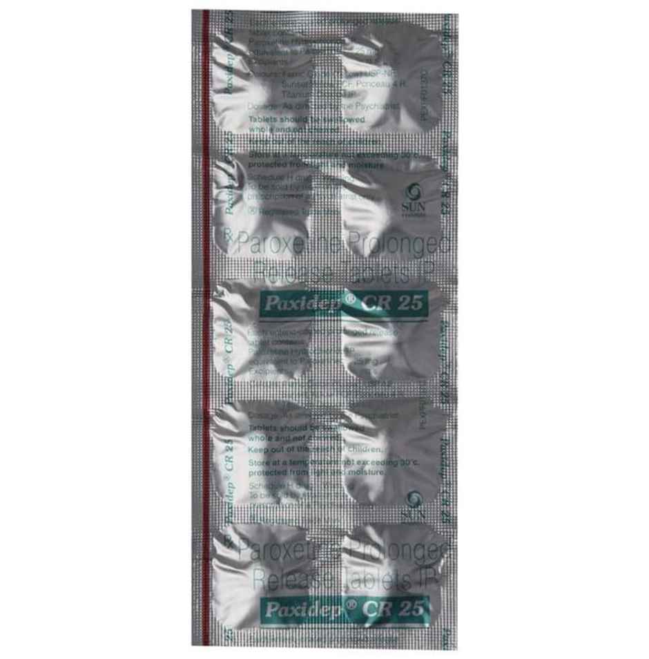 Paxidep CR 25 Tablet