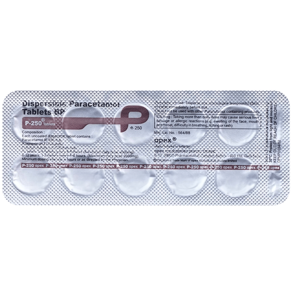 P-250 Tablet DT