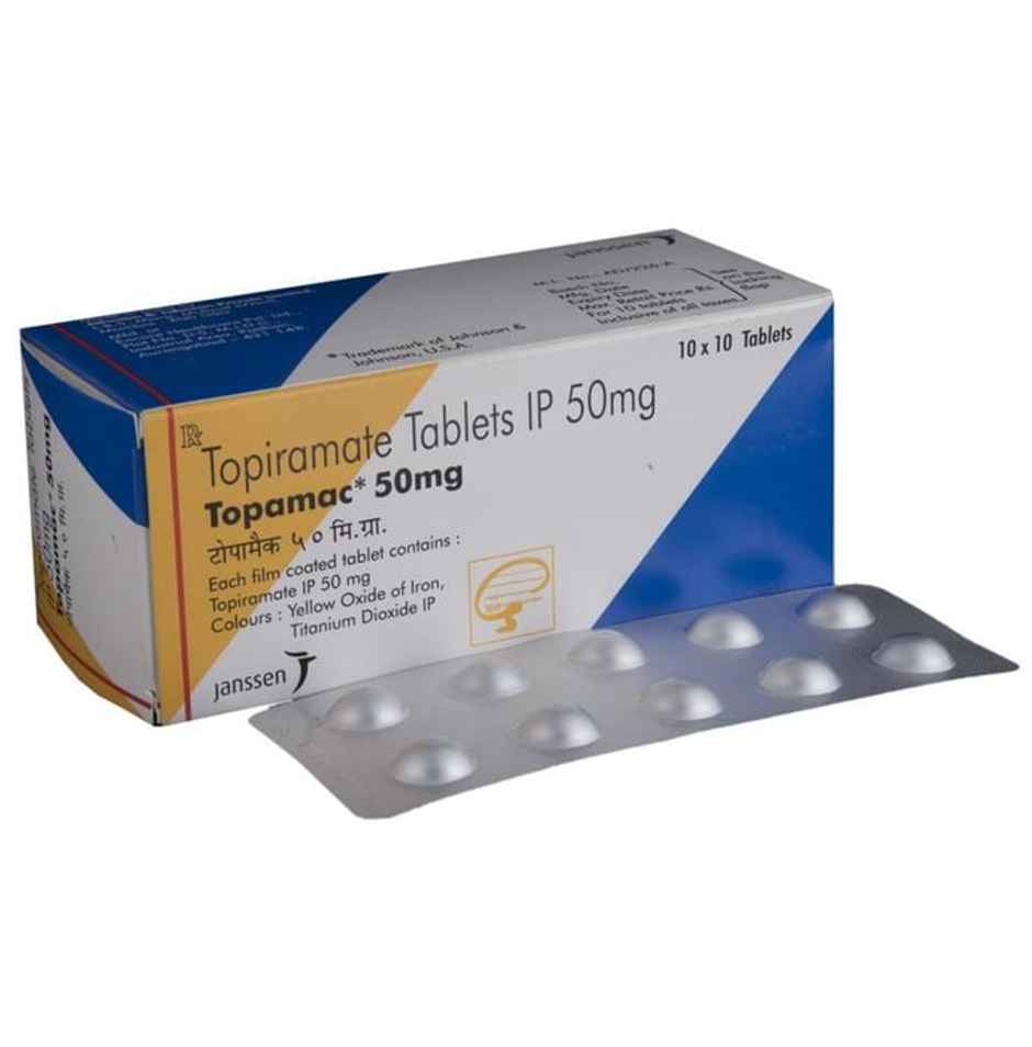 Topamac 50mg Tablet