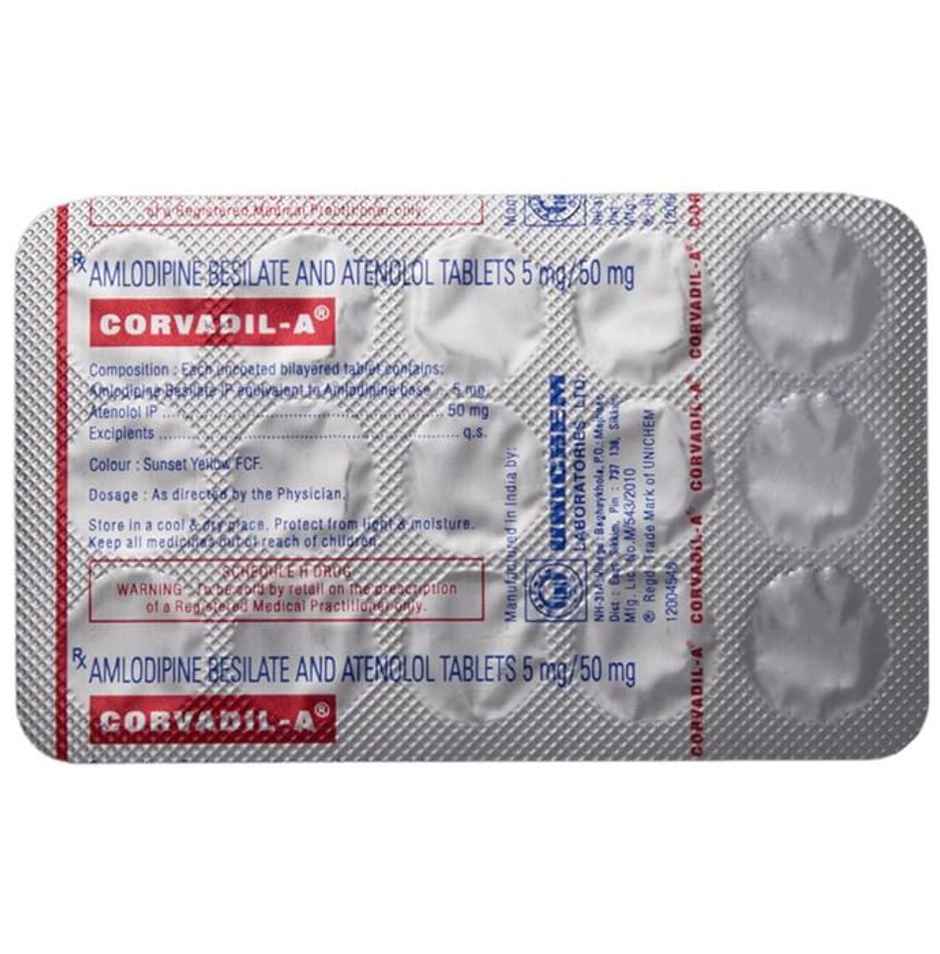 Corvadil-A Tablet