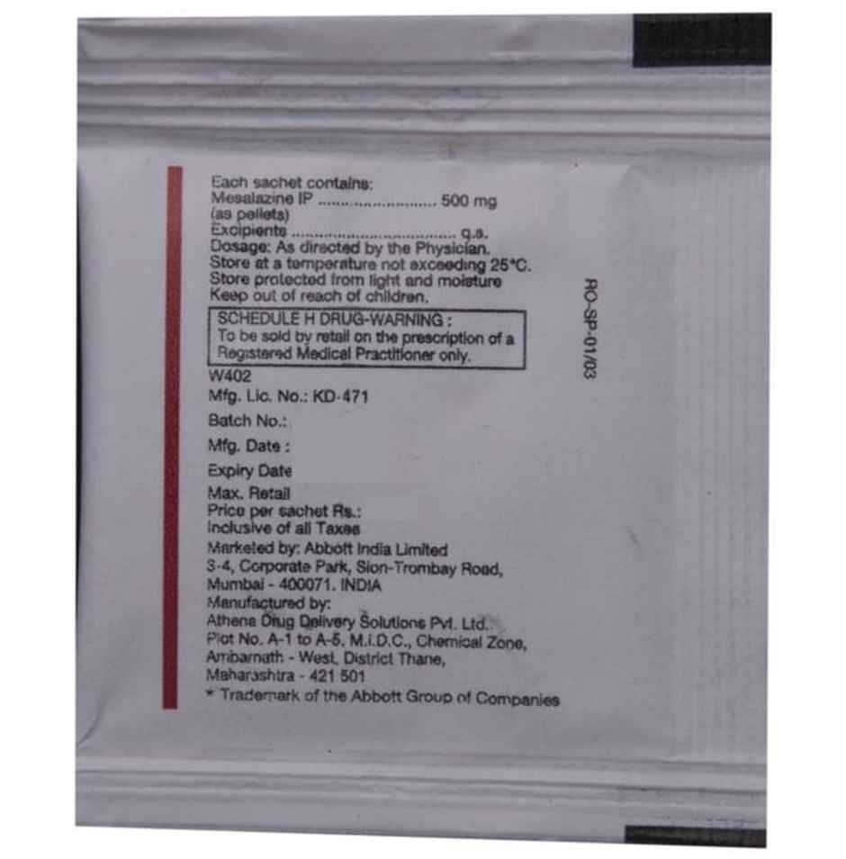 Rowasa 500mg Pellet