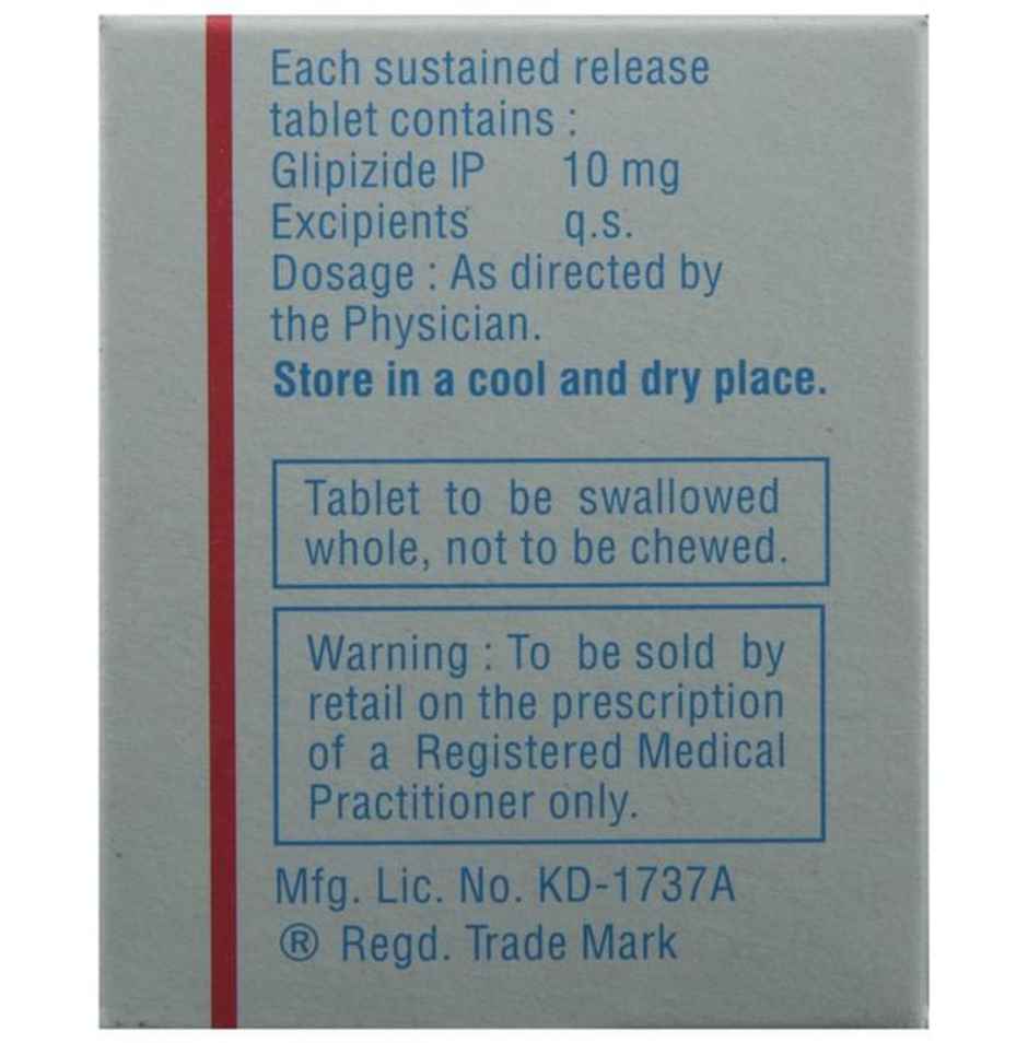 Glynase XL-10 Tablet SR
