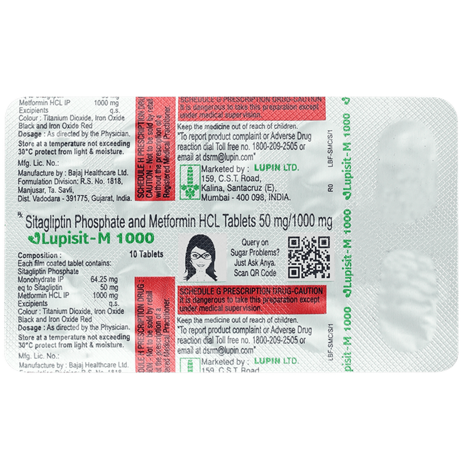 Lupisit M 1000 Tablet