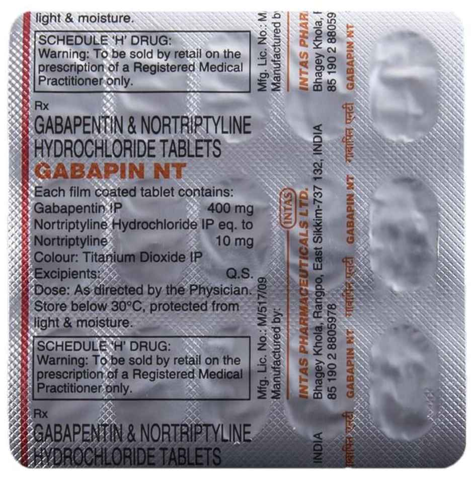 Gabapin NT Tablet