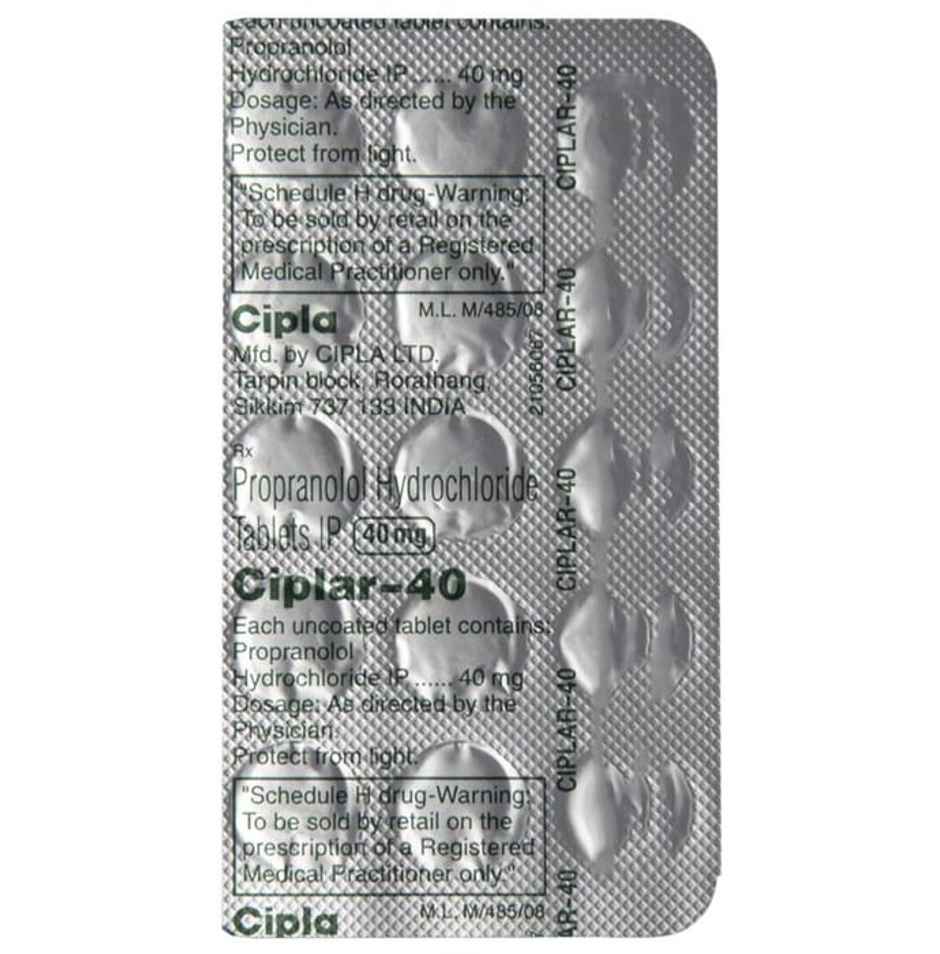Ciplar-40 Tablet