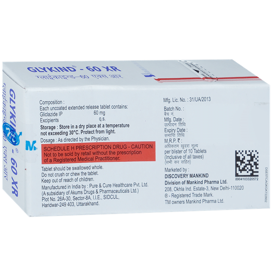 Glykind-60 XR Tablet