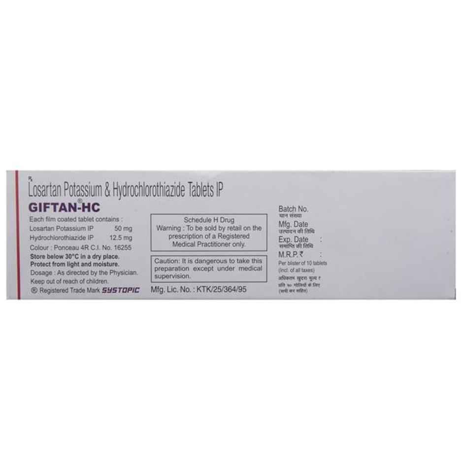 Giftan-HC Tablet