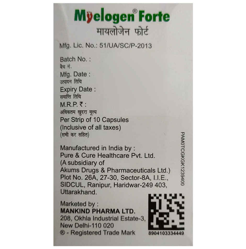 Myelogen Forte Capsule