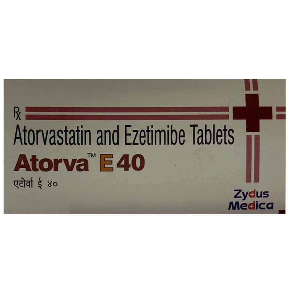 Atorva E 40 Tablet