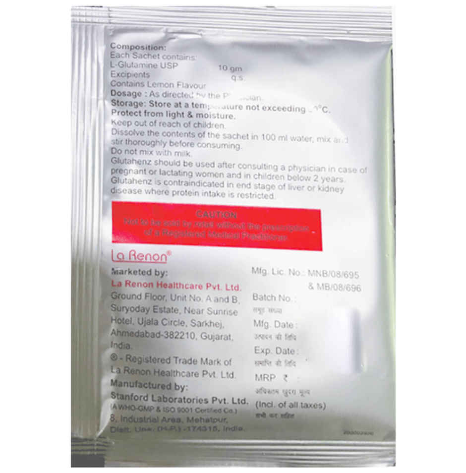 Glutahenz Lemon Flavour Oral Powder