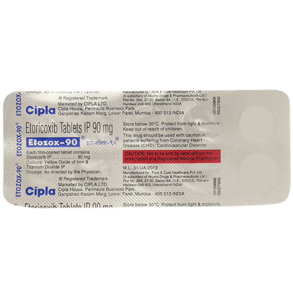Etozox-90 Tablet