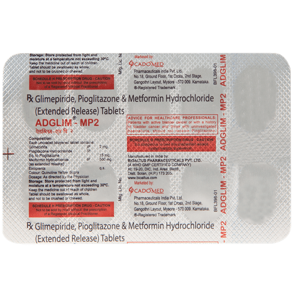 Adglim-MP 2 Tablet ER