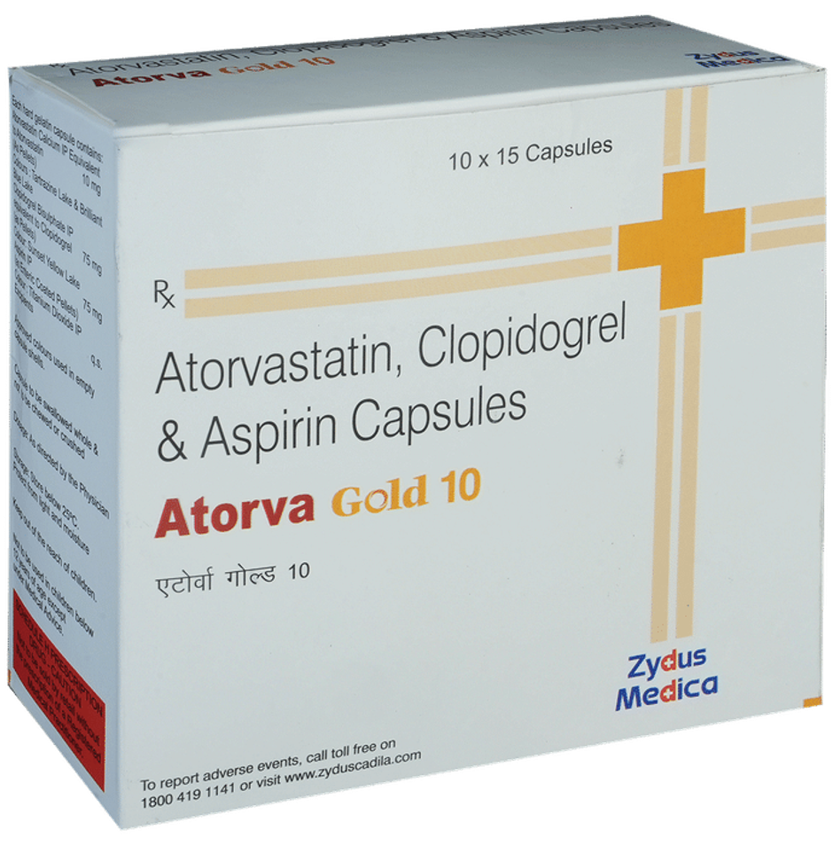 Atorva Gold 10 Capsule