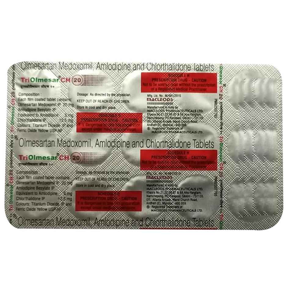 Triolmesar CH 20 Tablet