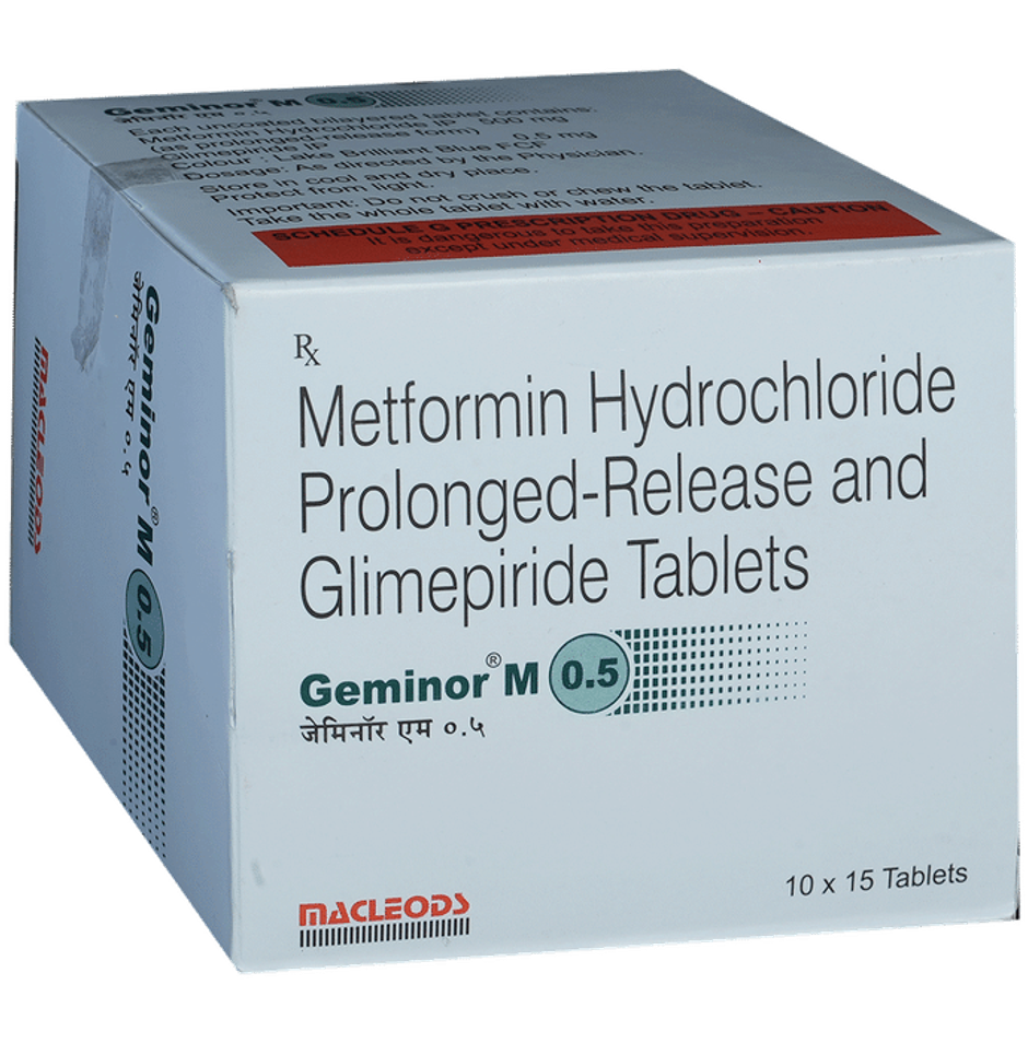 Geminor M 0.5 Tablet PR