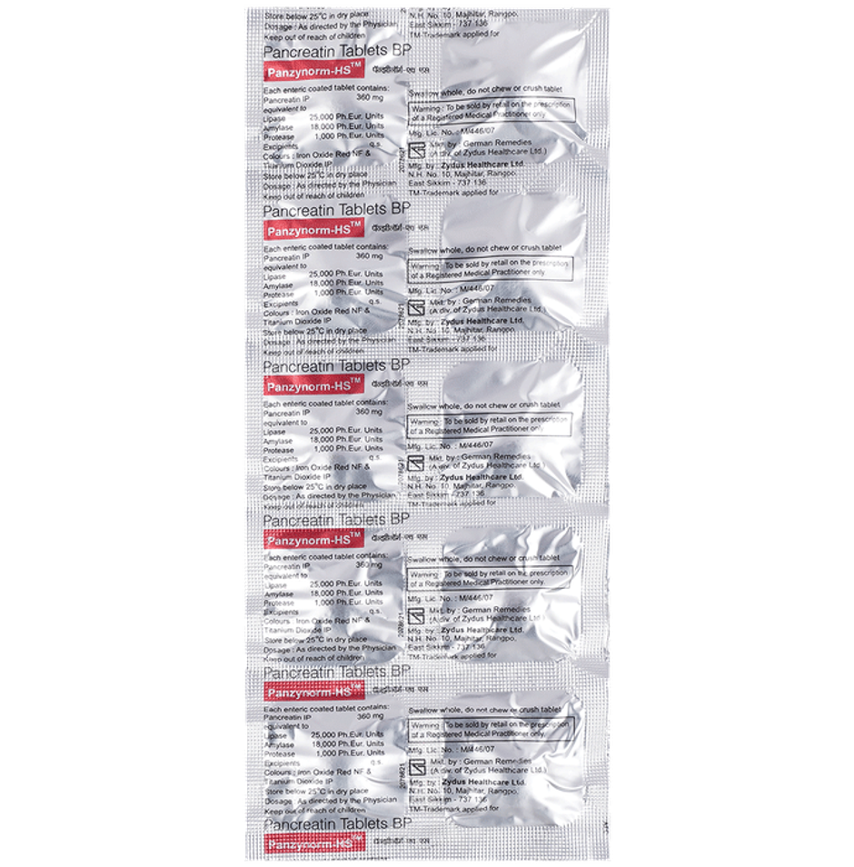 Panzynorm-HS 360mg Tablet