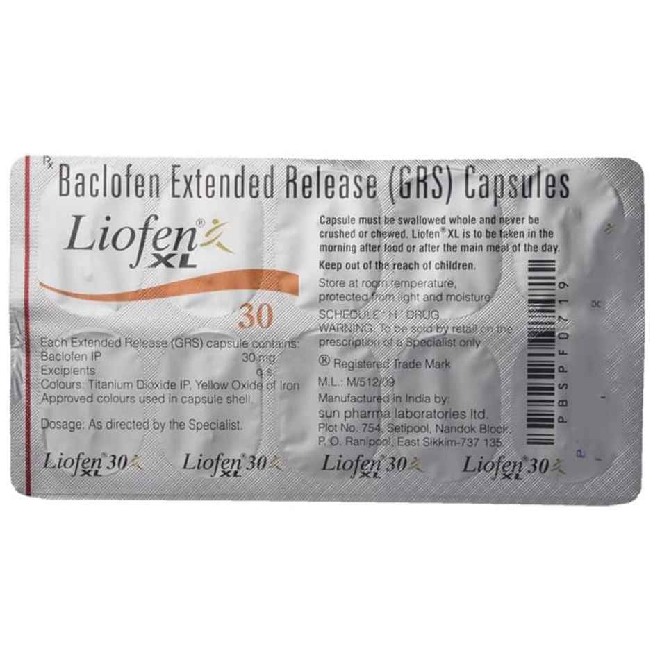 Liofen XL 30 Capsule