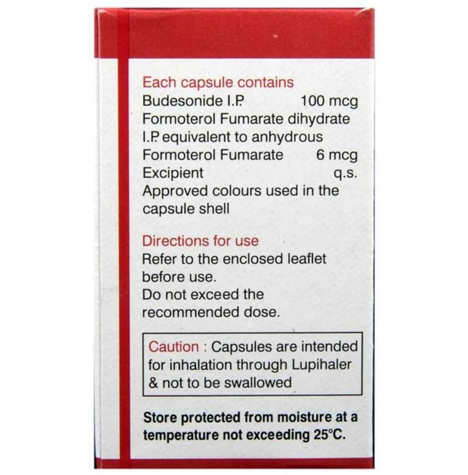 Budamate 100 Transcaps