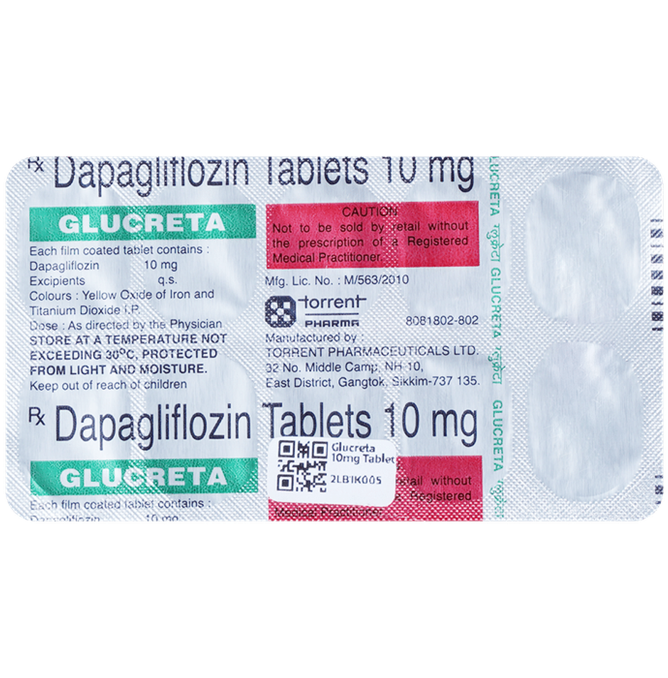 Glucreta 10mg Tablet