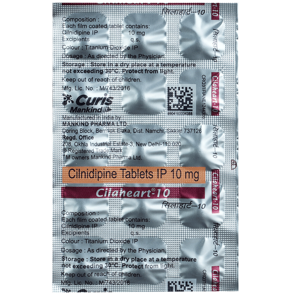 Cilaheart-10 Tablet