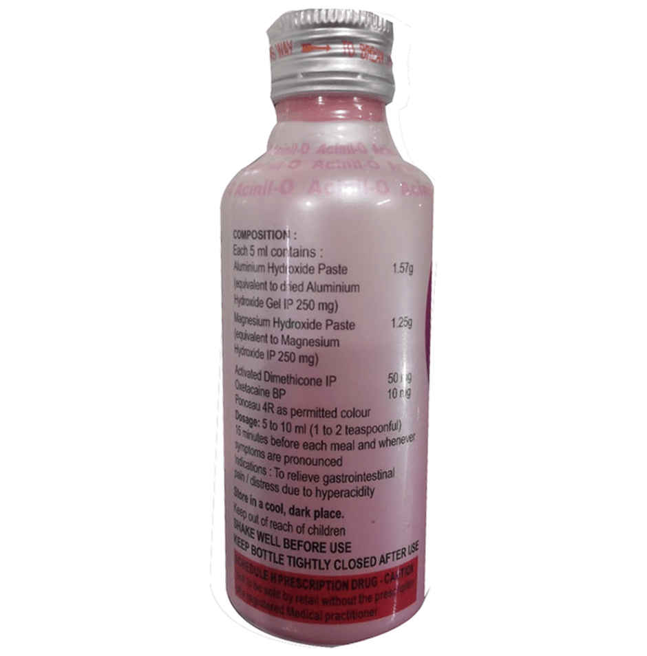 Acinil-O Mint Sugar Free Oral Suspension 