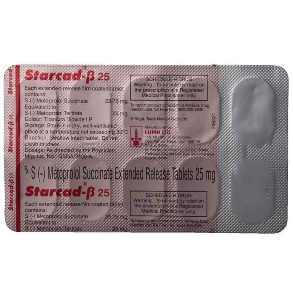 Starcad-Beta 25 Tablet ER