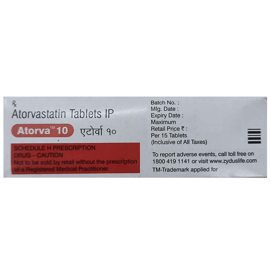 Atorva 10 Tablet