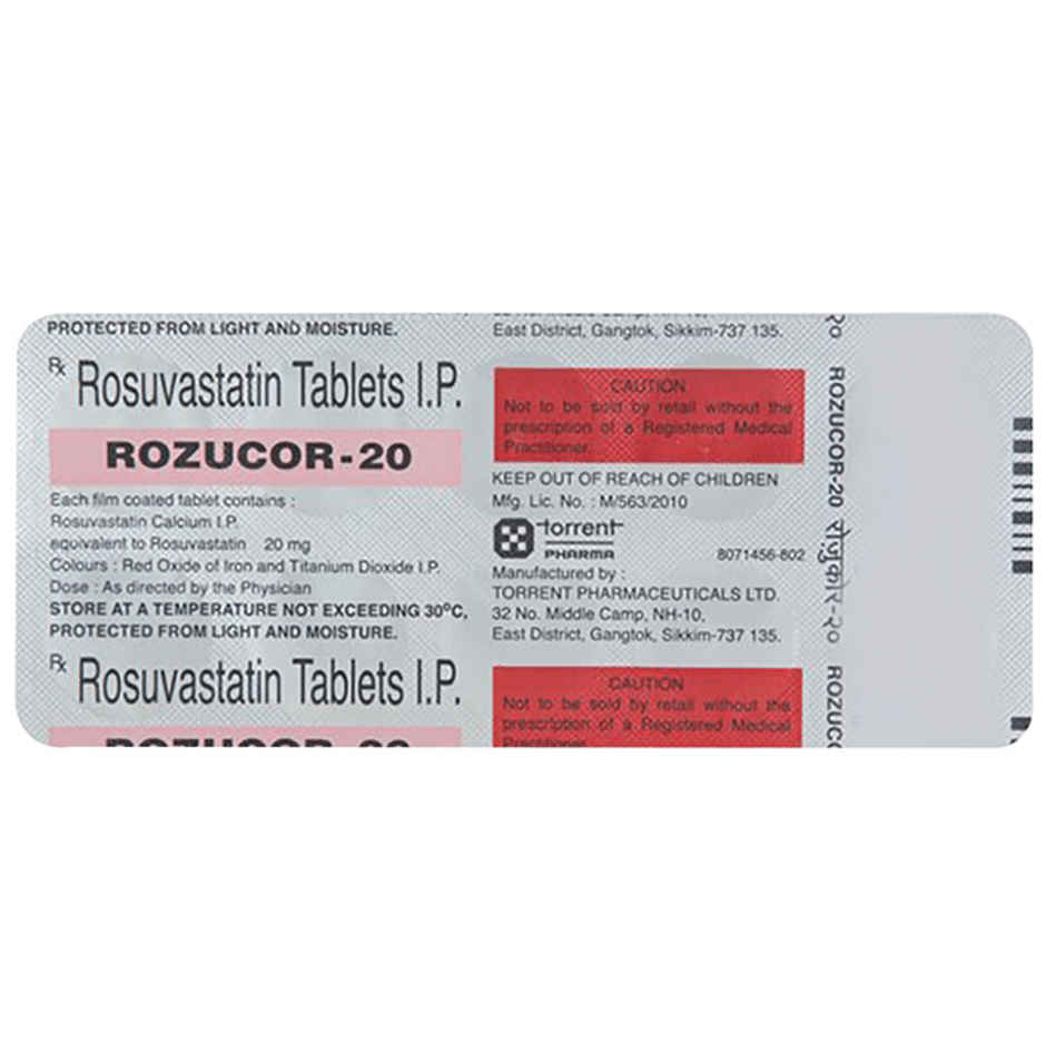 Rozucor-20 Tablet