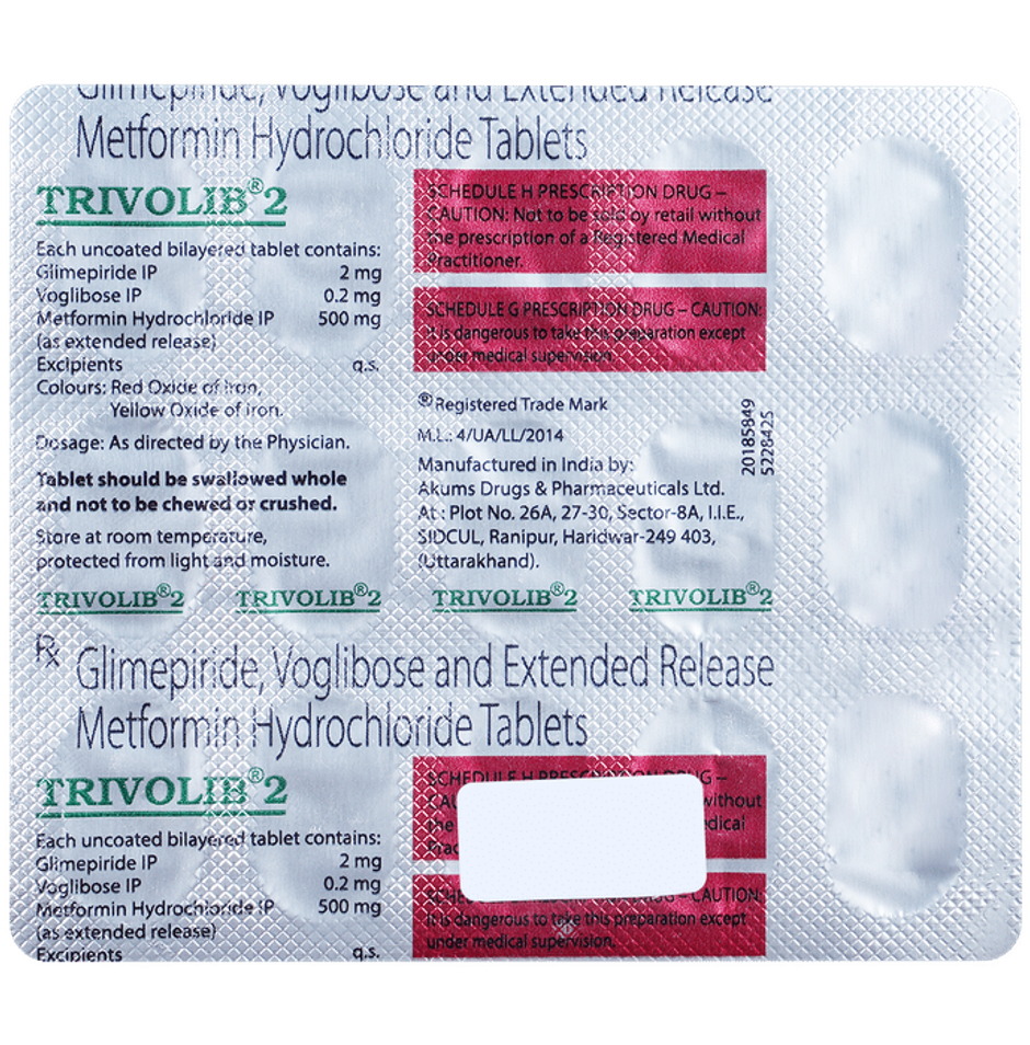 Trivolib 2 Tablet ER