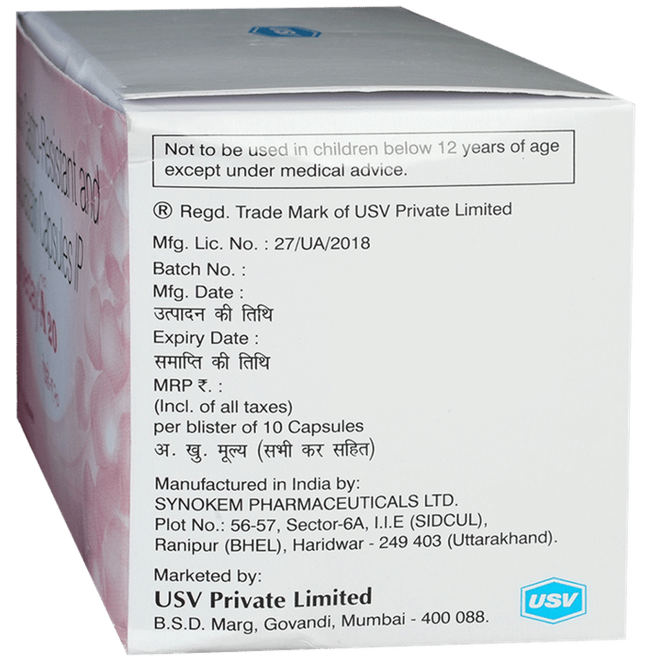 Roseday A 20 Capsule