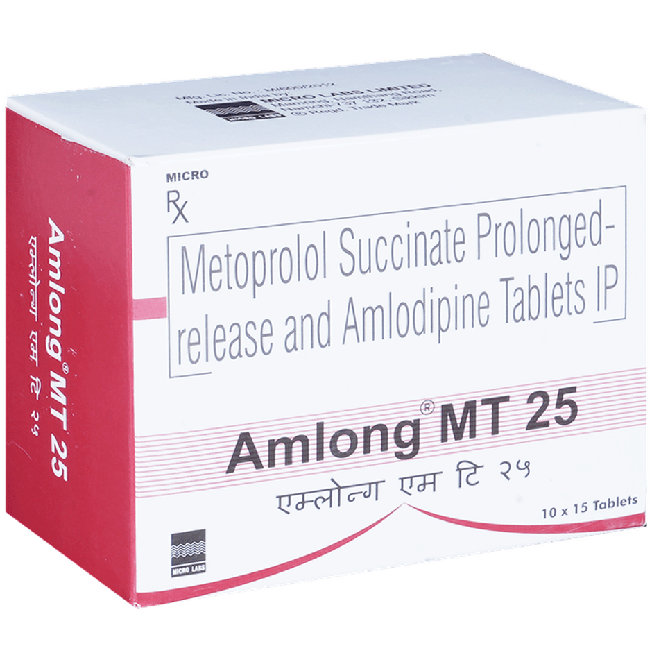 Amlong MT 25 Tablet PR