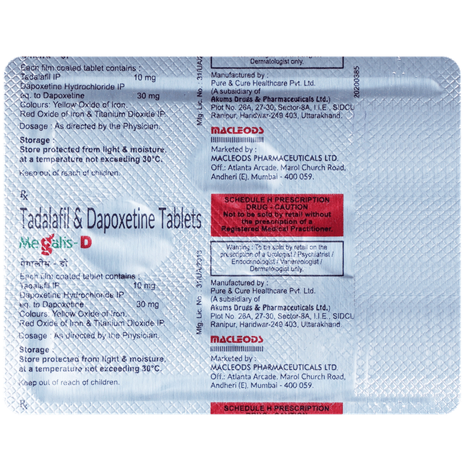 Megalis-D Tablet