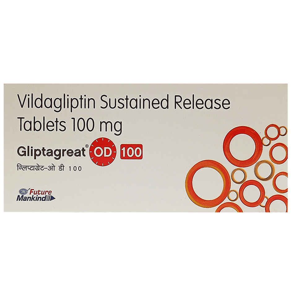Gliptagreat OD 100 Tablet SR