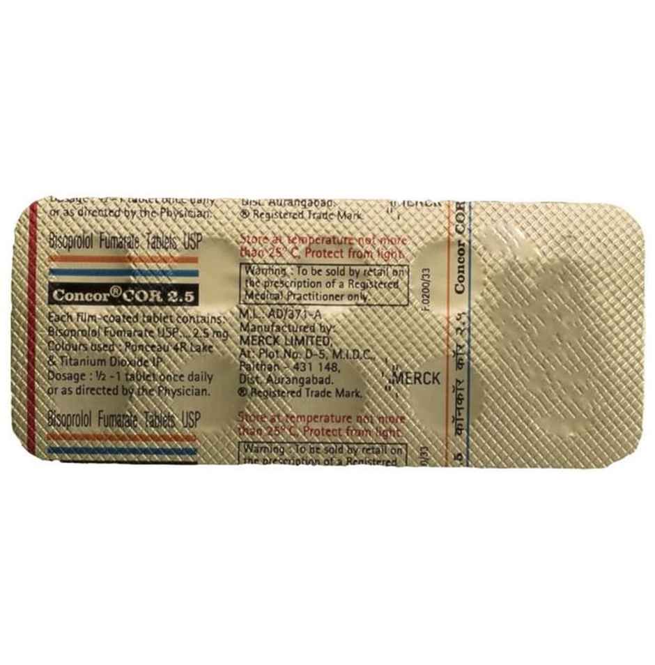 Concor COR 2.5 Tablet