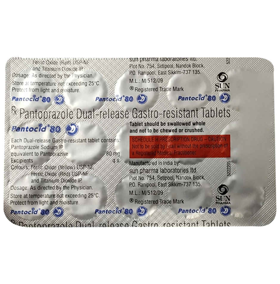 Pantocid 80 Tablet