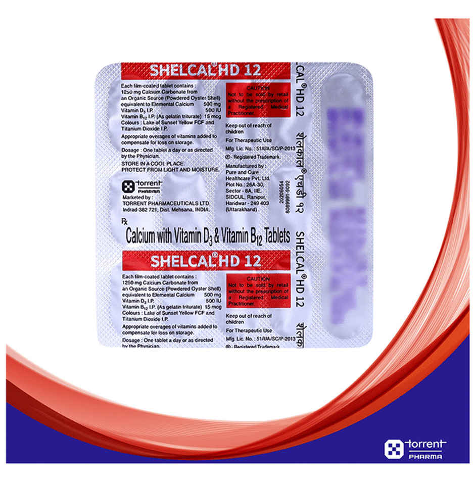 Shelcal HD 12 Tablet