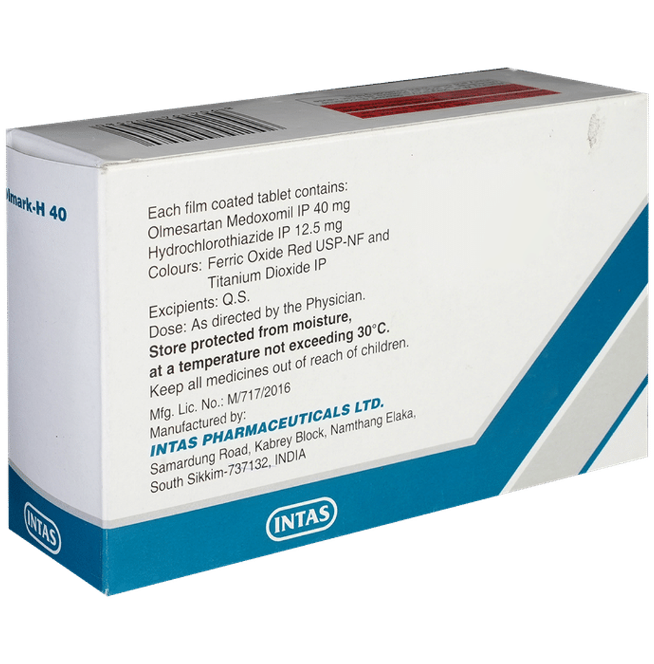 Olmark-H 40 Tablet