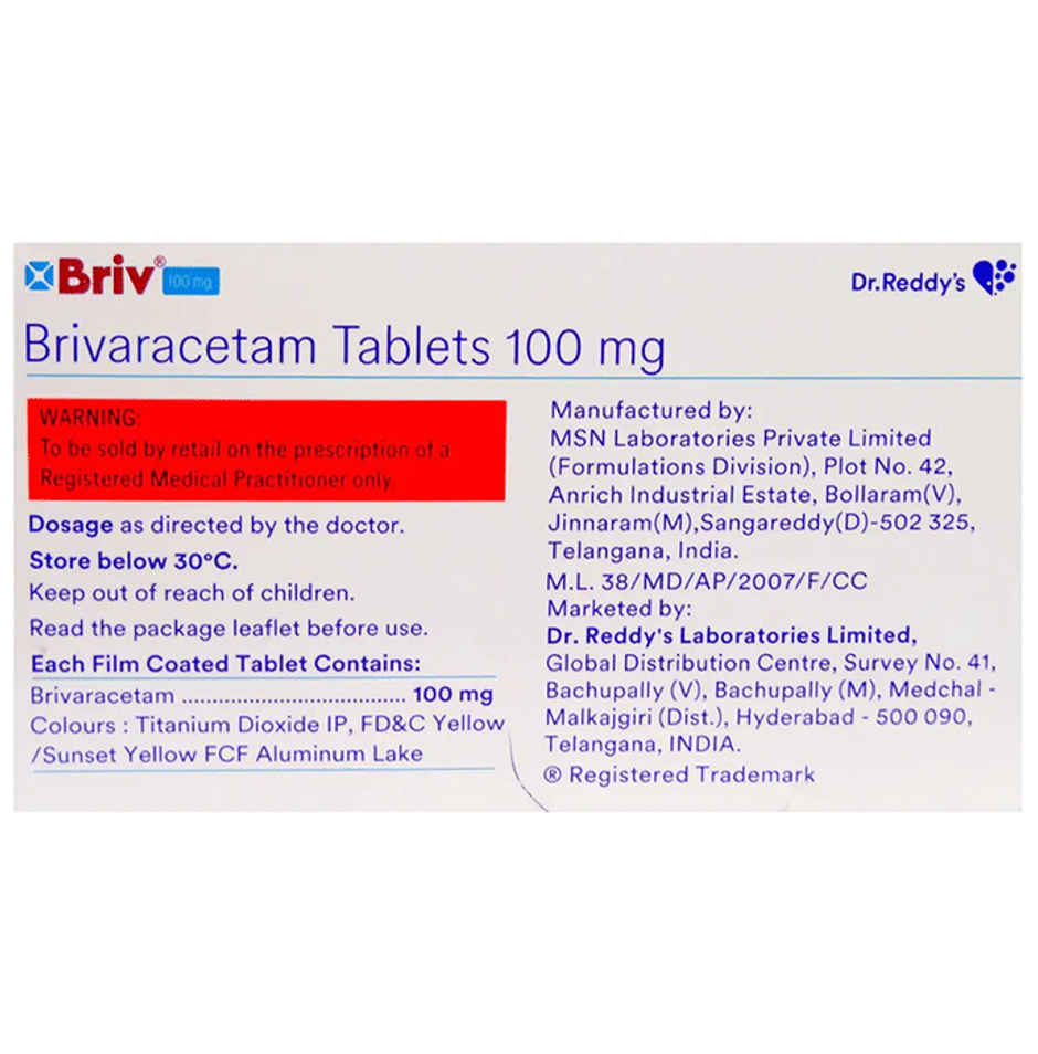 Briv 100mg Tablet