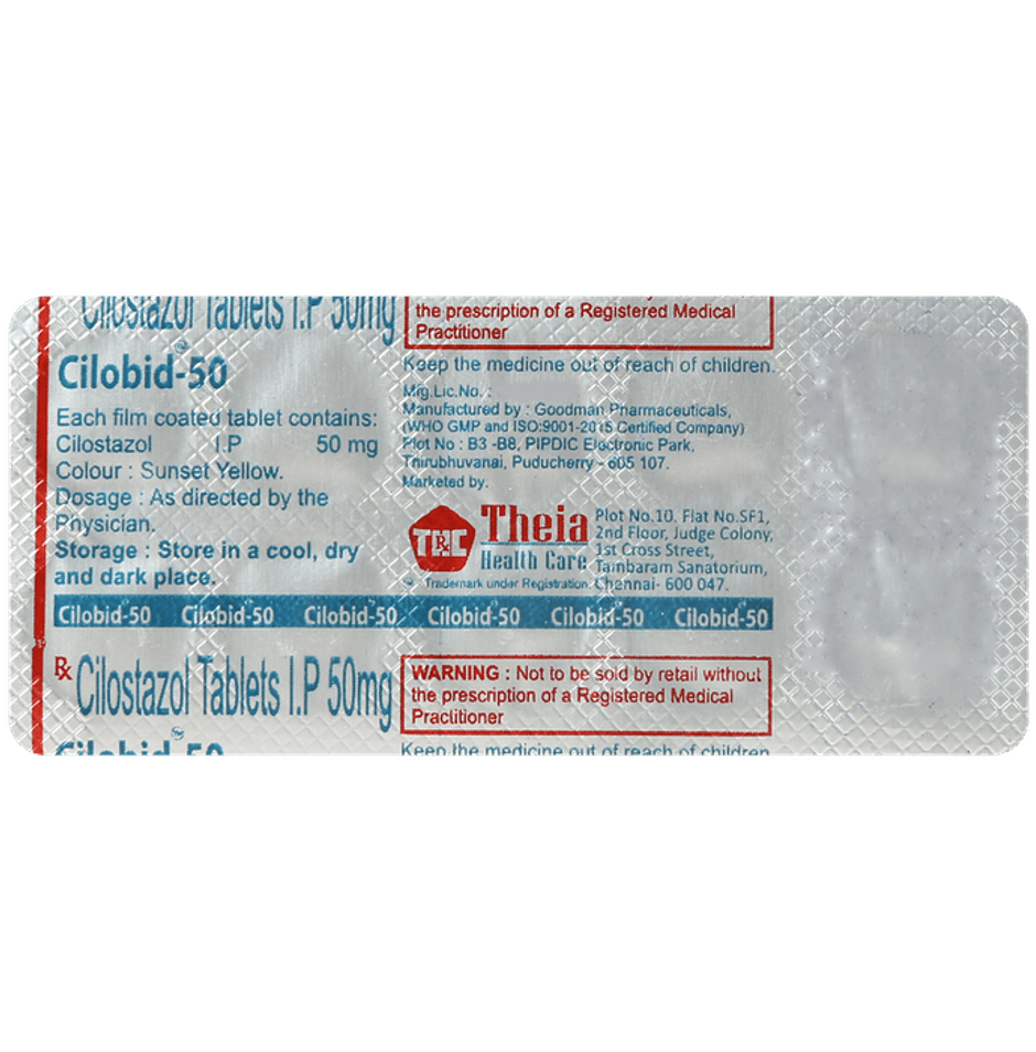 Cilobid-50 Tablet