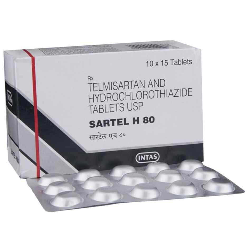 Sartel H 80 Tablet