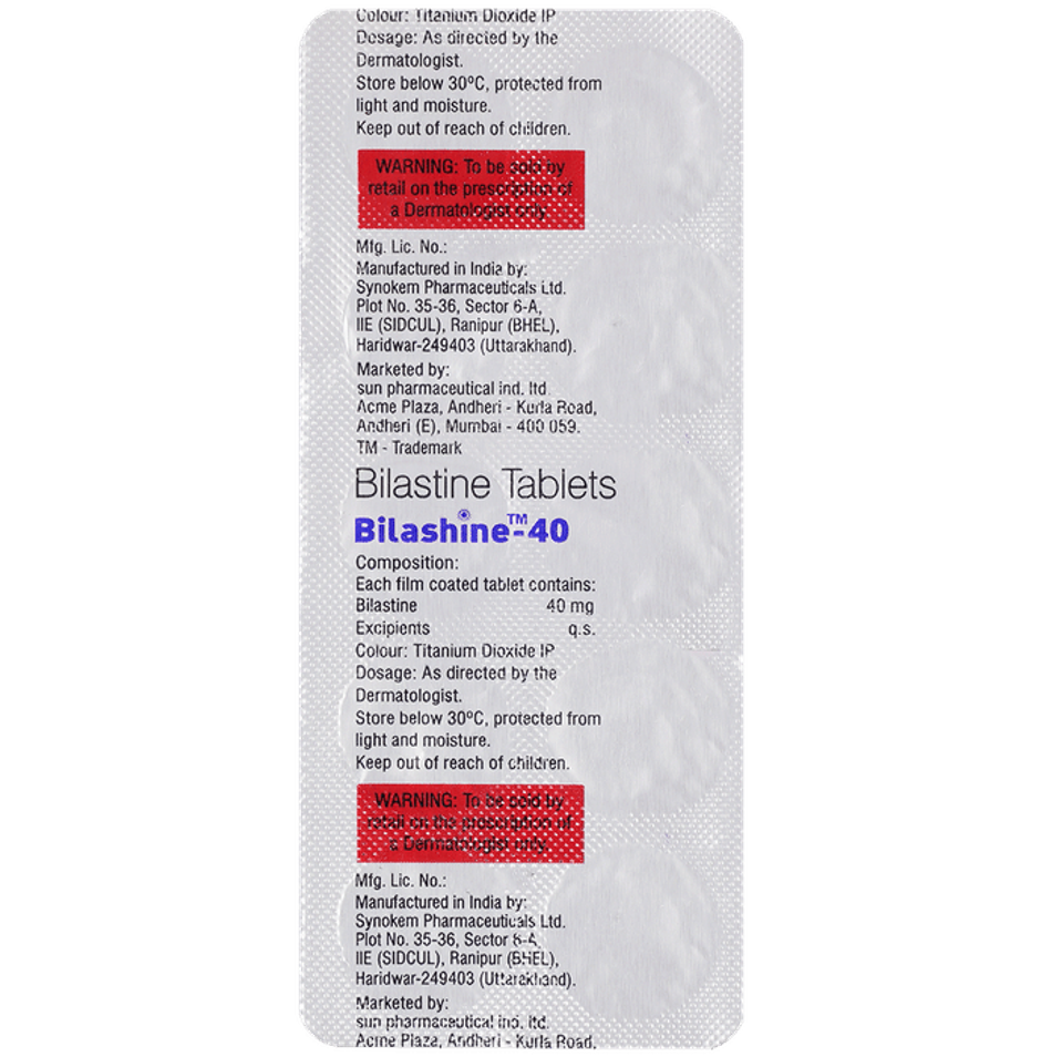 Bilashine-40 Tablet
