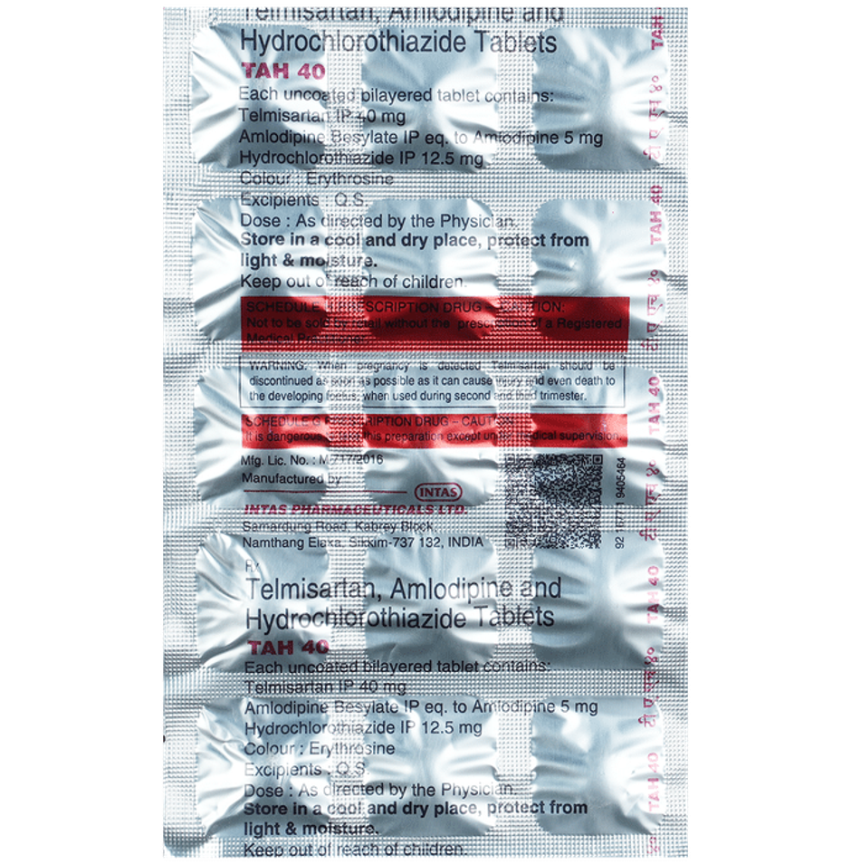 TAH 40 Tablet