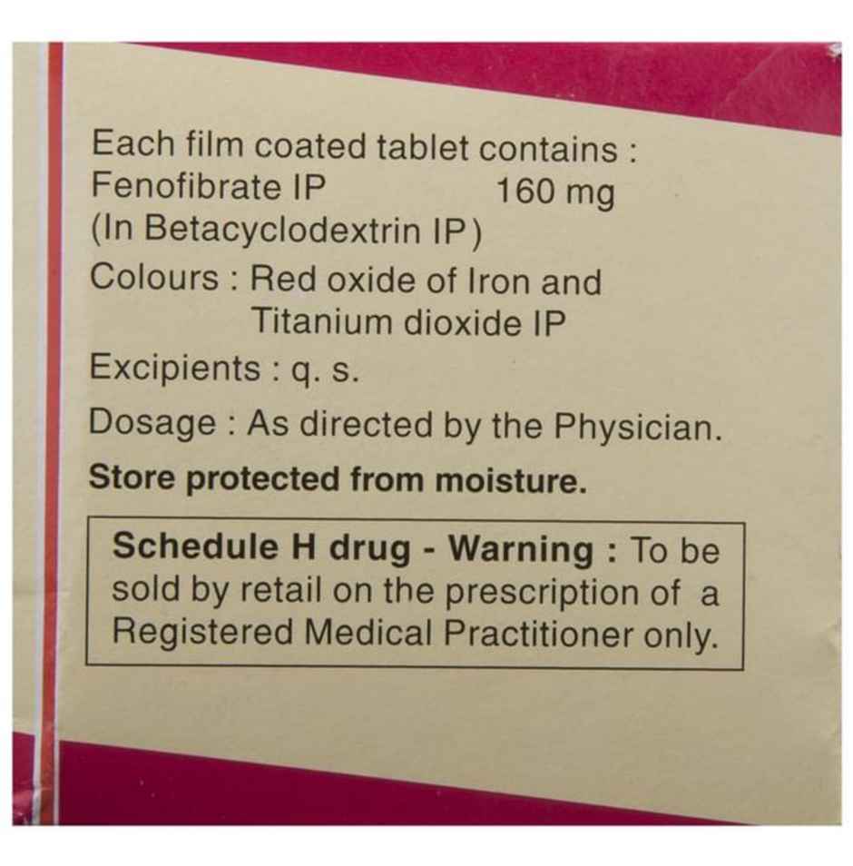 Lipicard-160 Tablet