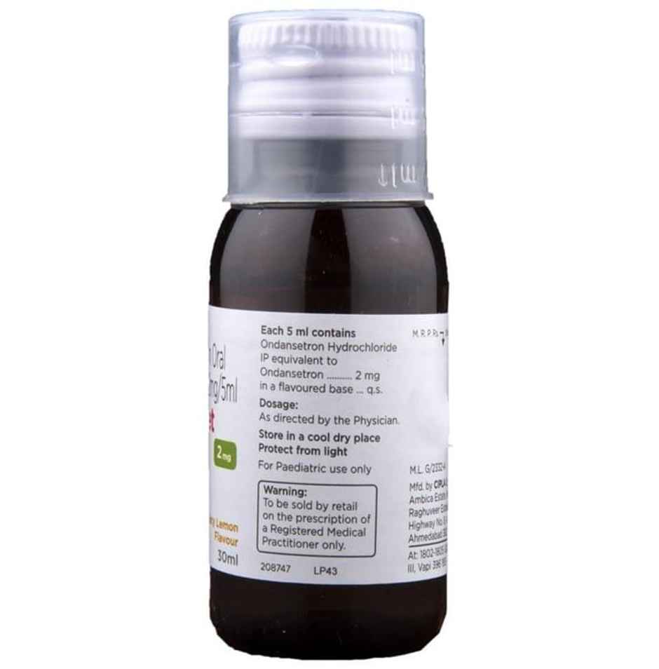 Emeset 2mg Juicy Lemon Flavour Syrup