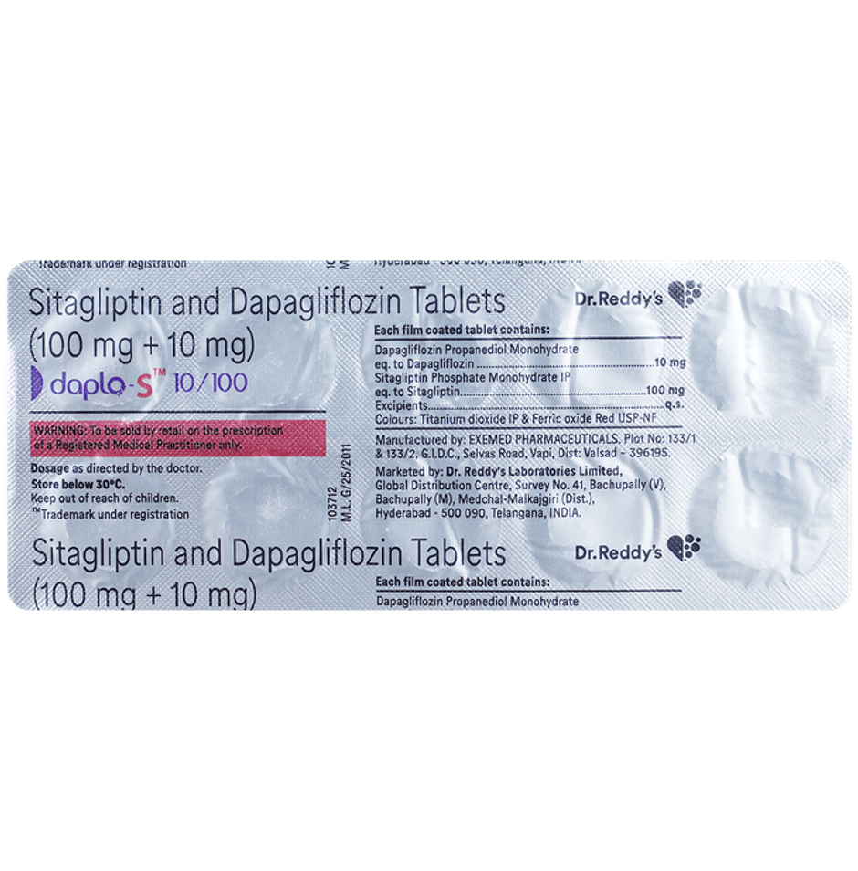 Daplo-S 10/100 Tablet