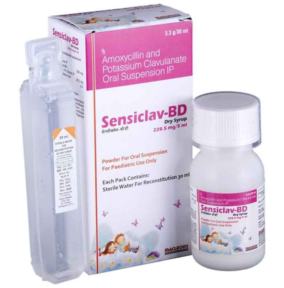 Sensiclav-BD 228.5mg Dry Syrup