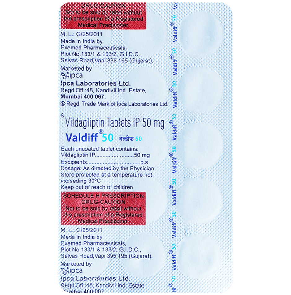 Valdiff 50 Tablet