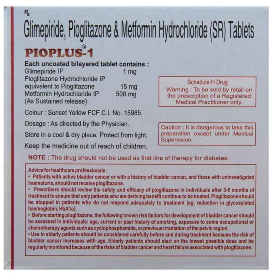 Pioplus-1 Tablet SR